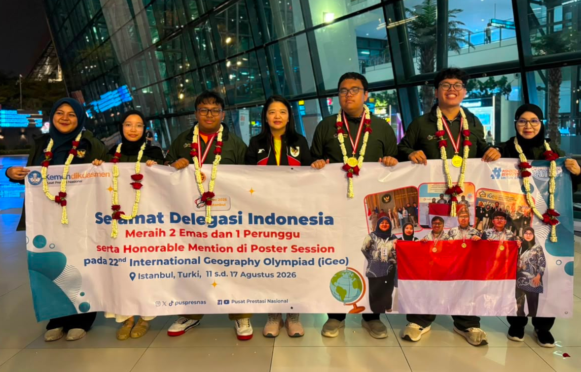 Pelajar Indonesia Raih Dua Emas di Olimpiade Geografi Dunia 2026, Tradisi Ronda Jadi Sorotan